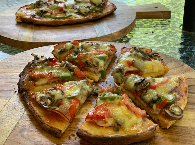 Pizza - Jambon et légumes